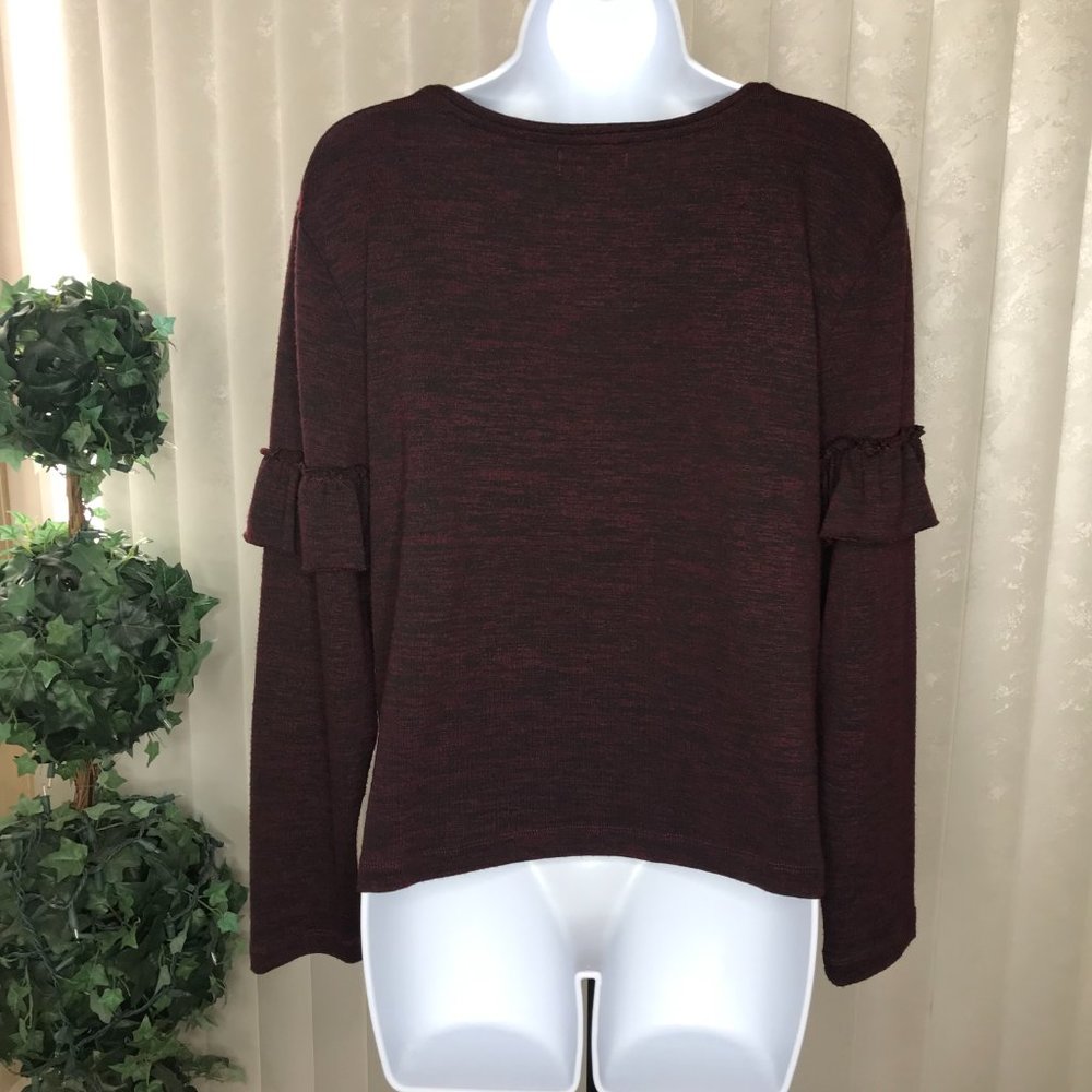 14th & Union L/S Top | Burgundy | Medium - Picture 5 of 8